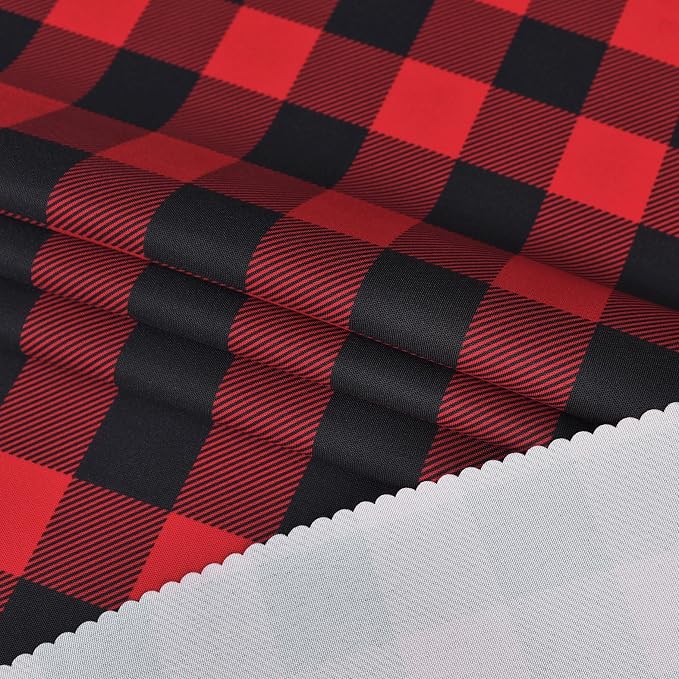 Classic Gingham Buffalo Tablecloth Fabric - Image 9
