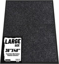 Front Door Mat Indoor Outdoor Entrance, Non-Slip Absorbent Entryway Mat by Unknown
