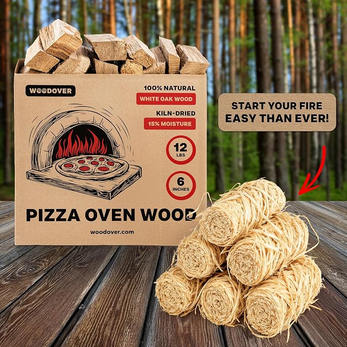 Pizza Oven Wood with Fire Starters - Image 5