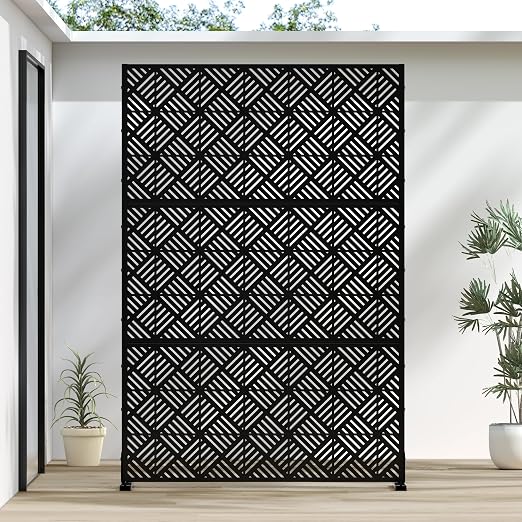 Casaphoria Metal Privacy Screen Outdoor by Casaphoria