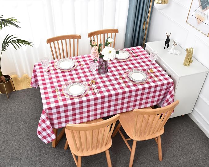 Gingham Tablecloth Fabric - Image 2