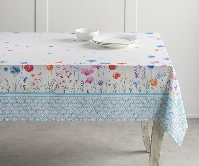 Maison d' Hermine Table Cloth Rectangle Table 100% Cotton 60 x 120 Inches - Image 8