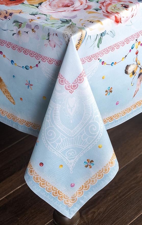Maison d' Hermine Table Cloth Rectangle Table 100% Cotton 60 x 108 Inches - Image 8
