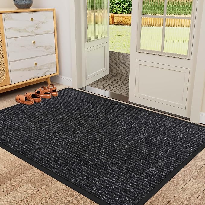 Indoor Outdoor Door Mat, 5’ x 4' Doormat - Image 7