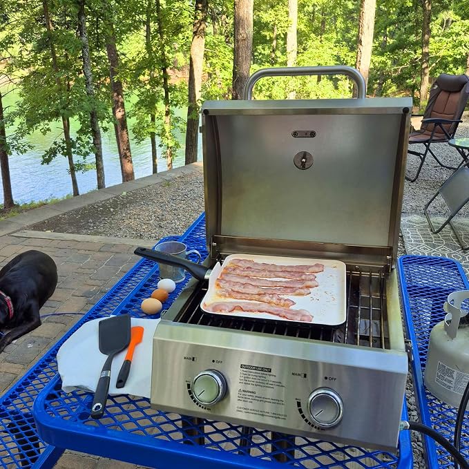Monument Grills Tabletop Propane Gas Grill - Image 7