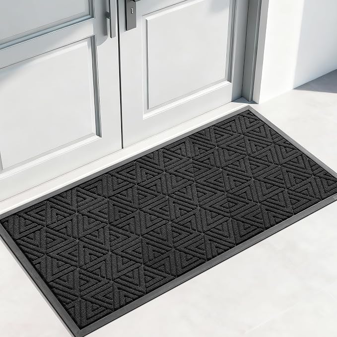 Yimobra Large Door Mat 47x24, All-Weather Waterproof Non-Slip Welcome Matt by Yimobra