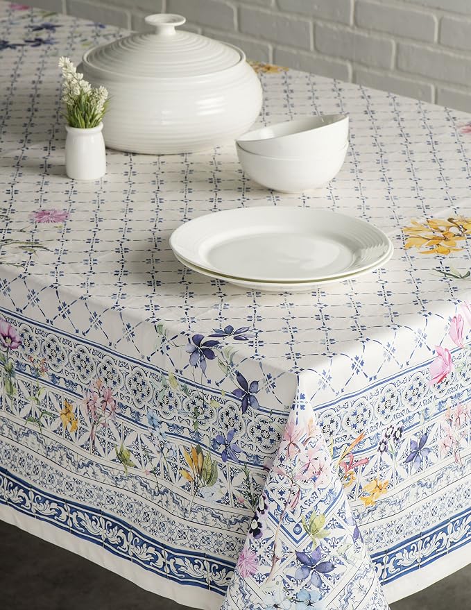 Maison d' Hermine Table Cloth Rectangle Table 100% Cotton 70 x 120 Inches - Image 7