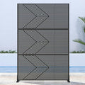 Casaphoria 72" H x 47" W Metal Outdoor Privacy Screen, Freestanding Decorative by Casaphoria