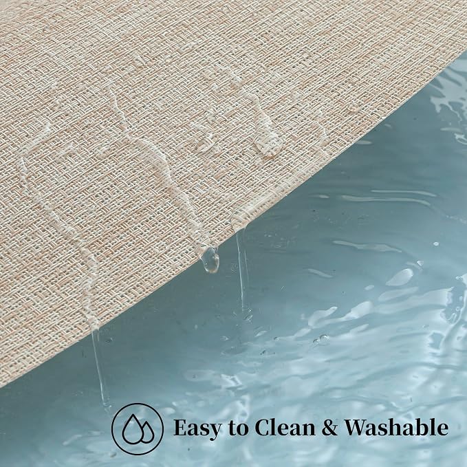Leetaltree Beige Placemats Set of 24 - Image 5