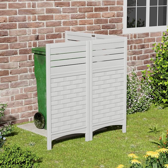 Outdoor Fence Privacy Panels, Resin Privacy Fence Panels - Image 2
