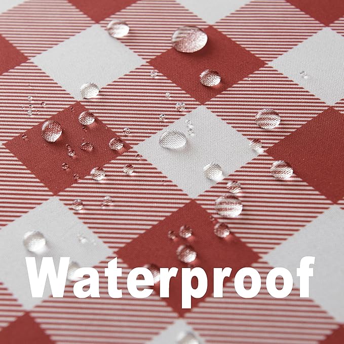 Waterproof Plaid Tablecloth Fabric - Image 2