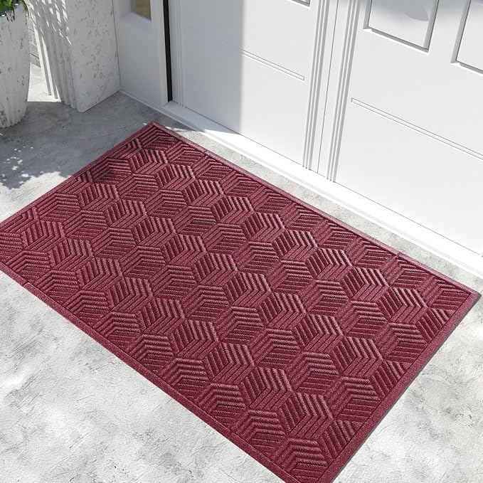 Yimobra Extra Large Door Mat 60x32, All-Season Waterproof Outdoor Mats - Image 9