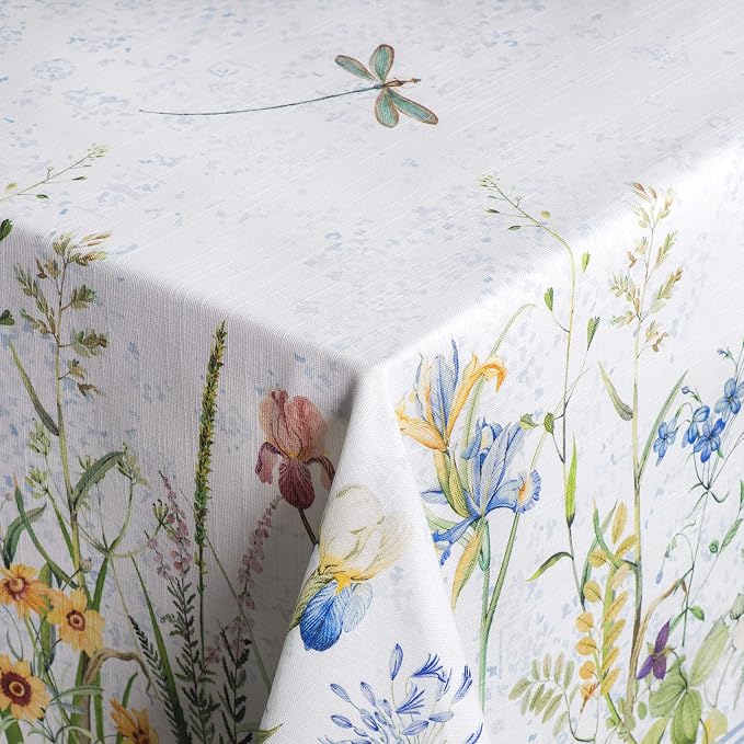 Maison d' Hermine Table Cloth Square Table 100% Cotton 54 x 54 Inches - Image 7
