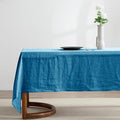 EVERLY 100% Pure Linen Rectangle Tablecloths 60x120Inches by EVERLY
