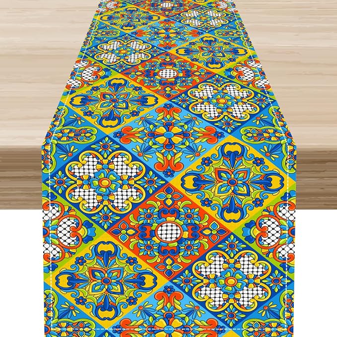 Mexican Table Runner by Unknown