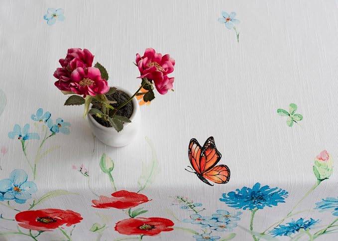 Maison d' Hermine Table Cloth Rectangle Table 100% Cotton 60 x 120 Inches - Image 9