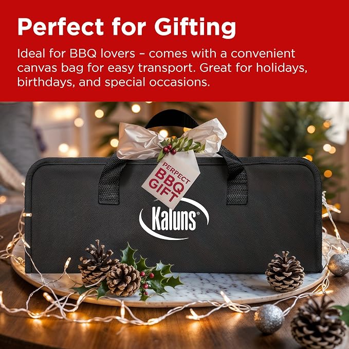 Kaluns BBQ Accessories, Complete Grill Set Grilling Gifts - Image 7