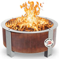 Breeo Smokeless Fire Pit | 46 inch Smokeless Firepit by Breeo