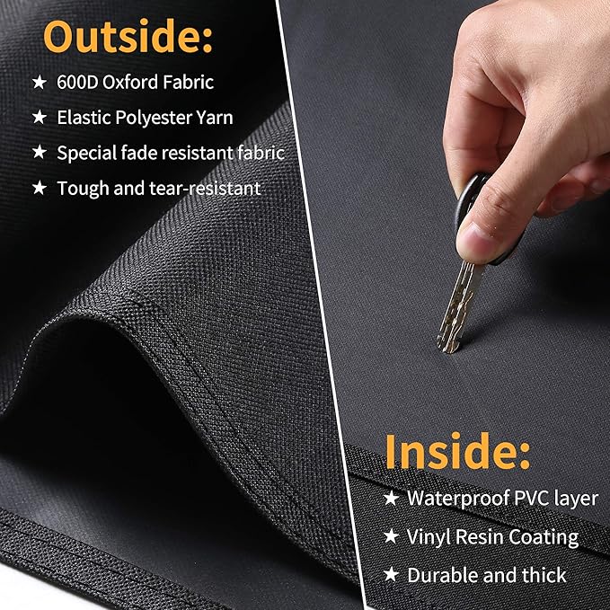 SUPJOYES Grill Cover for Traeger Grills BAC776 Woodridge Pro and Woodridge Elite - Image 5