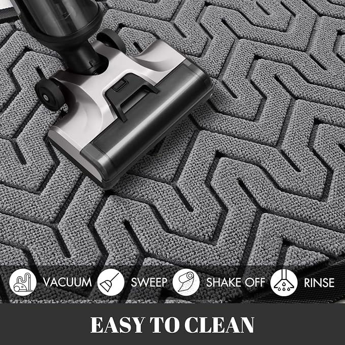 Yimobra Extra Large Door Mat Outside Entrance 60x36, Waterproof Heavy Duty - Image 5