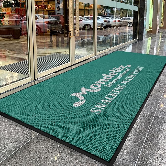 ALLEVI Custom Door Mat Commercial Grade Area Rugs Entryway Carpets Personalized by ALLEVIDM