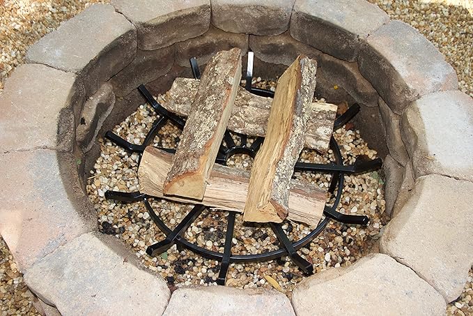 SteelFreak Wagon Wheel Firewood Grate - Image 3