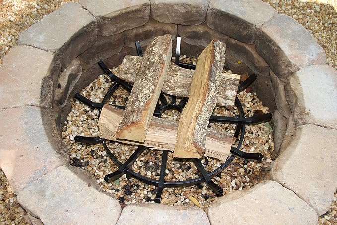 SteelFreak Wagon Wheel Firewood Grate - Image 5