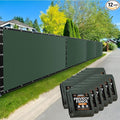 Xpose Safety Privacy Fence Screen 4’ x 50’ – Heavy Duty Green Mesh by XposeSafety