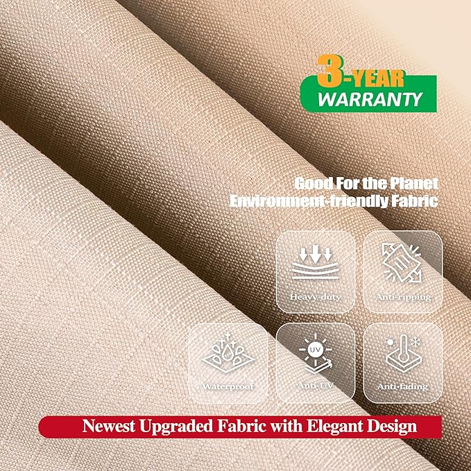 F&J Outdoors Patio Furniture Covers, Waterproof Anti-UV - Image 3