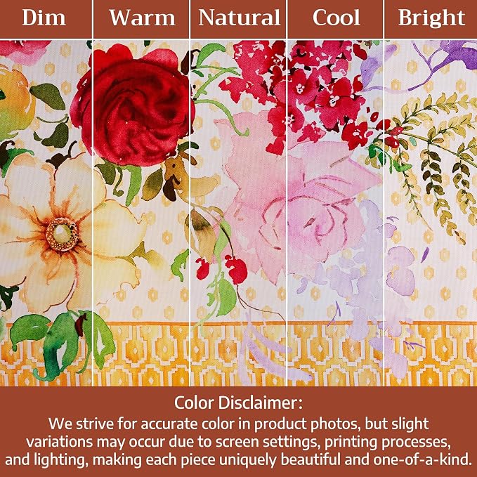 Maison d' Hermine Premium Table Cloth Rectangle Table 100% Combed Cotton 140 x - Image 9