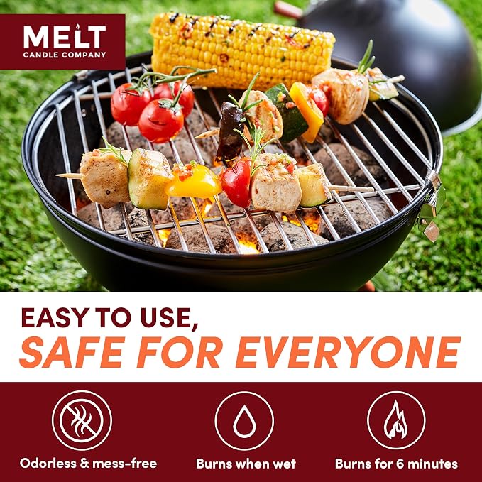 Melt Candle Company Fire Starter Squares, 160 Pieces - Image 4