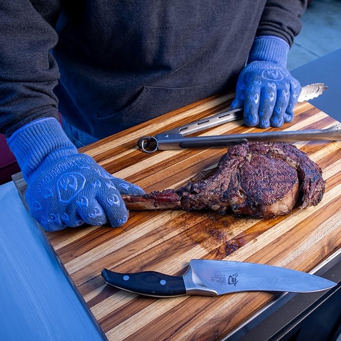 Grill Armor Oven Gloves – 932°F Heat, Fire & Cut Resistant Mitts - Image 2