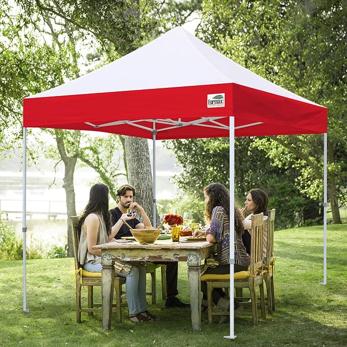 Eurmax USA New 10x10 Pop Up Canopy Replacement Canopy Tent Top Cover, Instant - Image 4