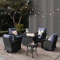 LayinSun 7 Pieces Outdoor Patio Furniture Set by LayinSun