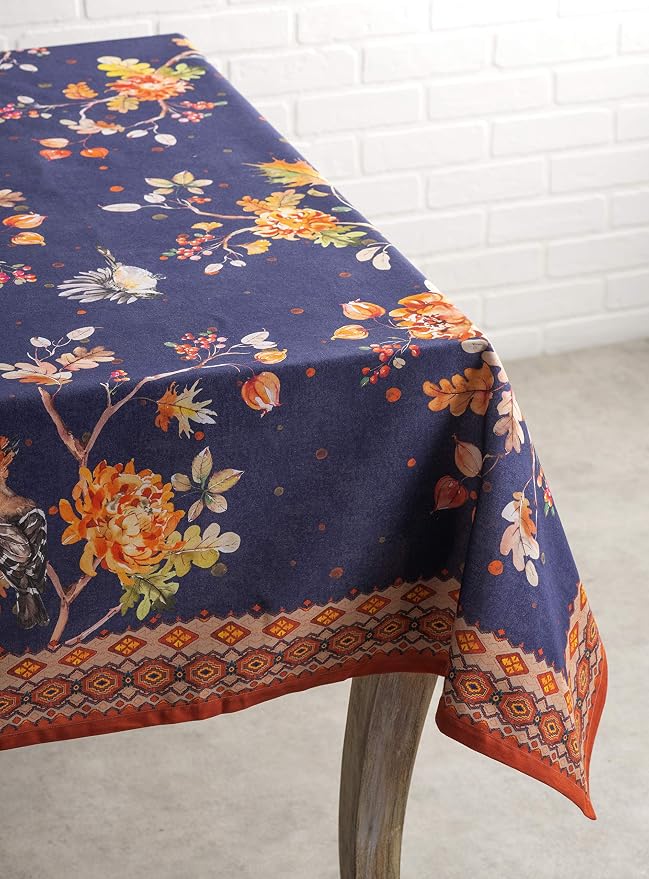 Maison d' Hermine Table Cloth Rectangle Table 100% Cotton 70 x 120 Inches Fall - Image 7