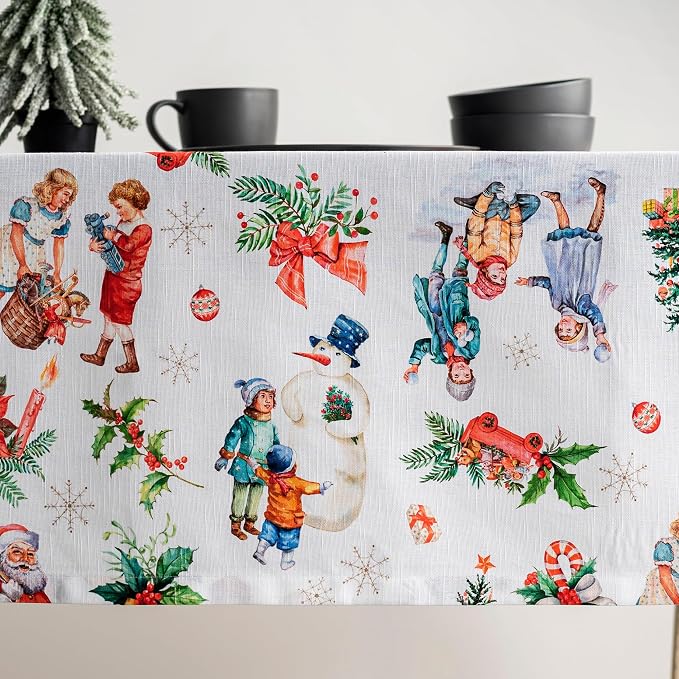 Maison d' Hermine Table Cloth Rectangle Table 100% Cotton 54 x 72 Inches Fall - Image 8