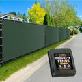 Xpose Safety Privacy Fence Screen 5’ x 50’ – Heavy Duty Green Mesh by XposeSafety