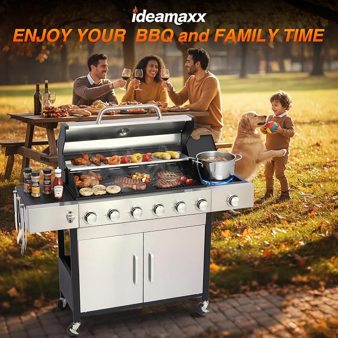 6-Burner Propane Grill - Image 2