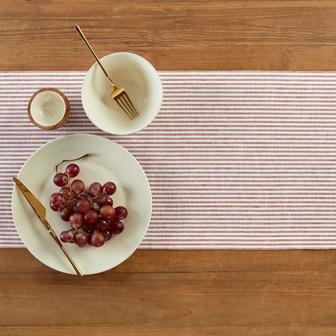 Solino Home Linen Table Runner 48 Inches - Image 3