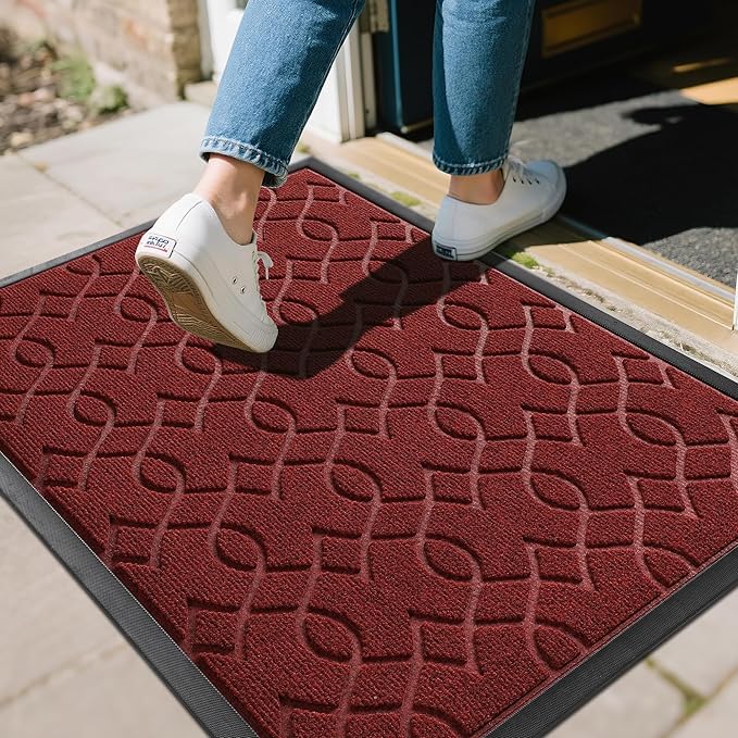 Yimobra Large Door Mat 36x24, All-Season Waterproof Doormat Outdoor Entrance by Yimobra