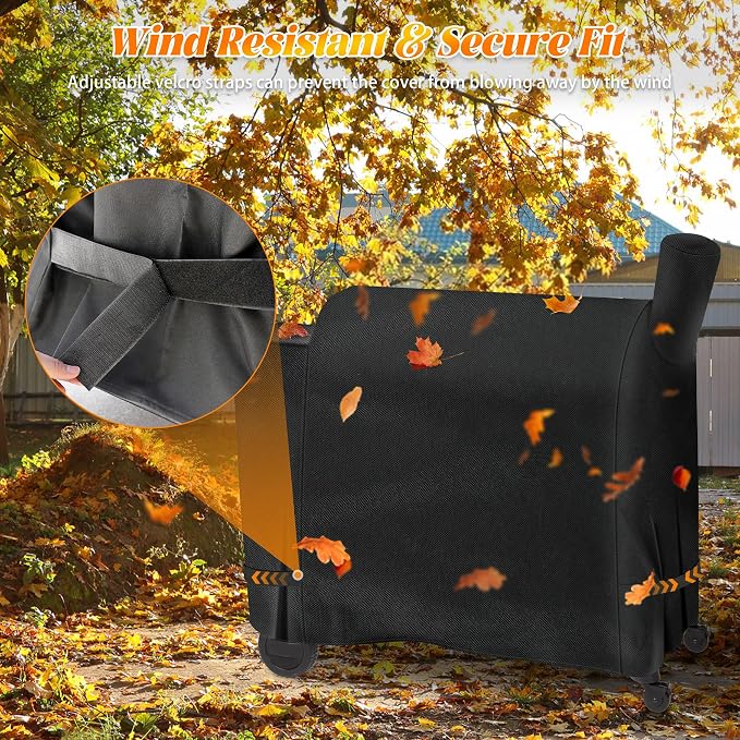 Grill Cover for Traeger Pro 34 780 Series Texas Elite Wood Pellet Replacement - Image 2