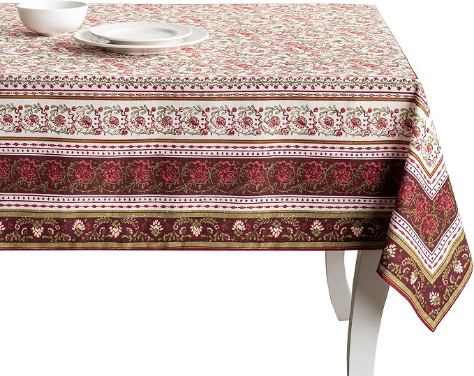 Maison d' Hermine Table Cloth Rectangle Table 100% Cotton 70 x 140 Inches Fall by MaisondHermine