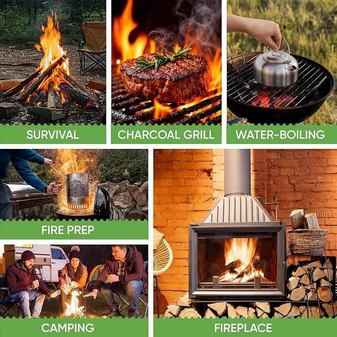 Inflame Fire Starters for Campfires, Woodstove - Image 8
