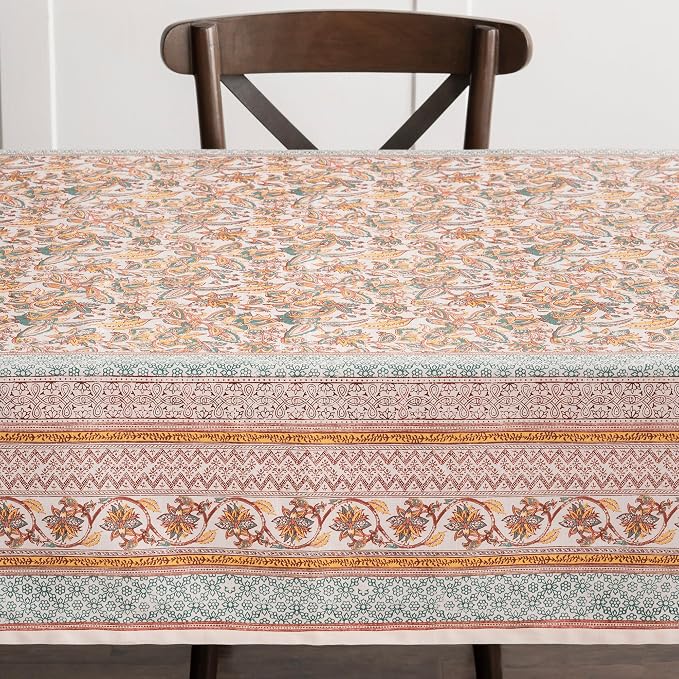 Maison d' Hermine Table Cloth Rectangle Table 100% Cotton 60 x 120 Inches Fall - Image 9