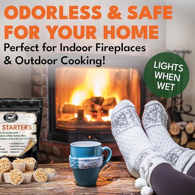 Superior Trading Fire Starter Pods in Resealable Packs - Image 5