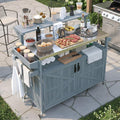 53.3" Outdoor Kitchen Island by MeetYourFavoriteProducts