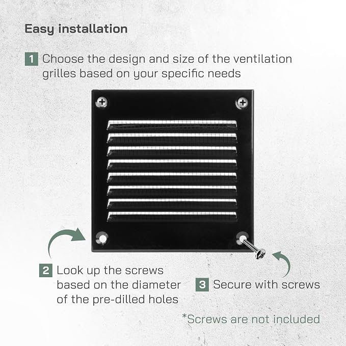 Vent Systems 4'' x 4'' Inch Pack of 10 - Image 4