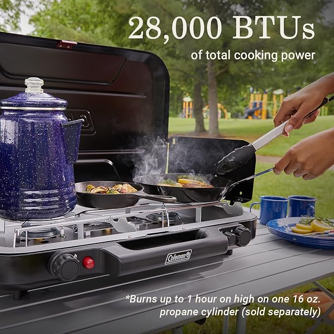 Coleman Classic 3-Burner Propane Camping Stove - Image 7