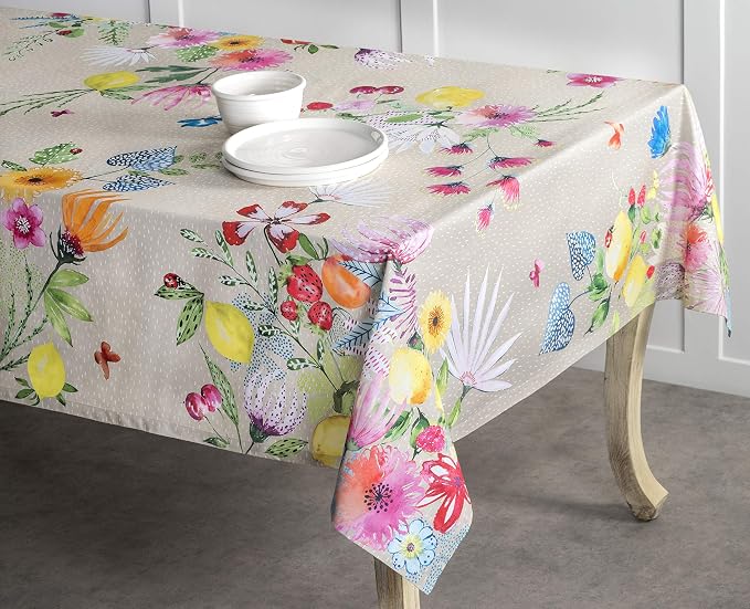 Maison d' Hermine Table Cloth Rectangle Table 100% Cotton 70 x 108 Inches - Image 8