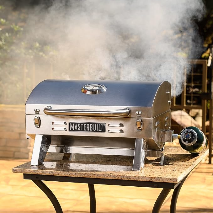 Masterbuilt Portable Propane Grill MB20030819 + GasOne Propane Tank Refill - Image 4